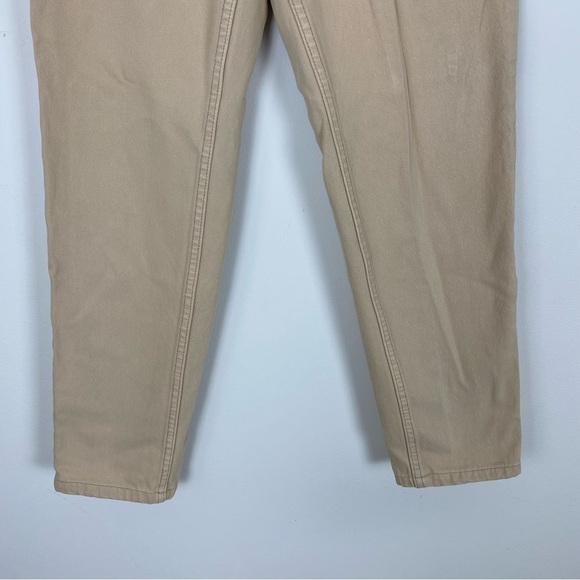VINTAGE 90s LEVI’S 550 Relaxed Fit Tapered Leg Tan Khaki Denim Jeans size 7 - Picture 7 of 9